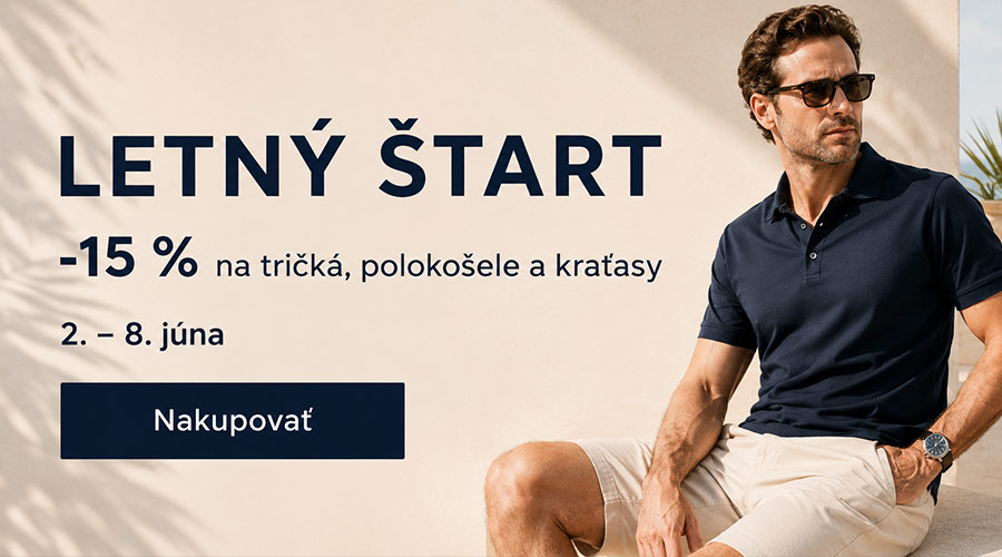 Letný štart pánskeho šatníka